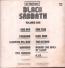 BLACK SABBATH — Attention! Black Sabbath Volume One